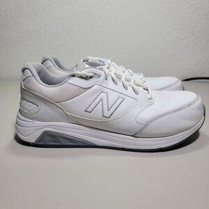 New Balance White Gray Wide Men's 928V2 Walking Shoe sz 12.5 4E Wide Rollbar